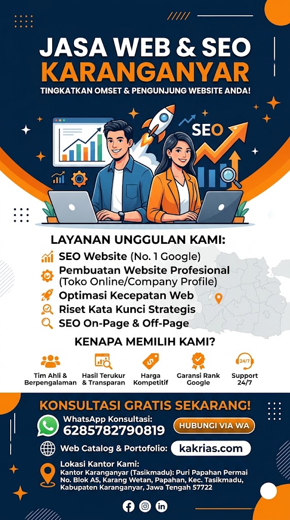 jasa web seo karanganyar