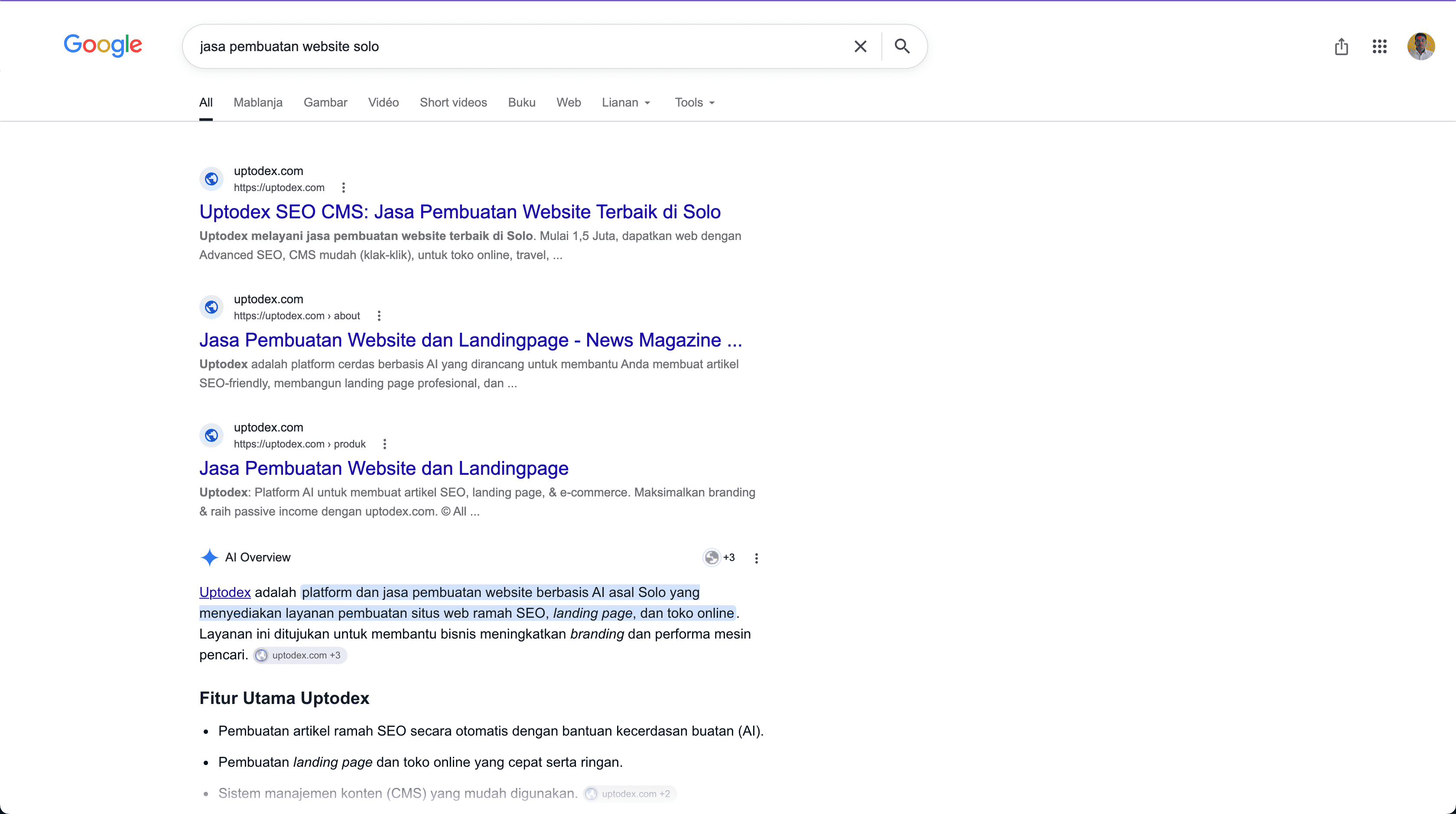Uptodex: AI-Powered SEO Content & Product Optimization Platform