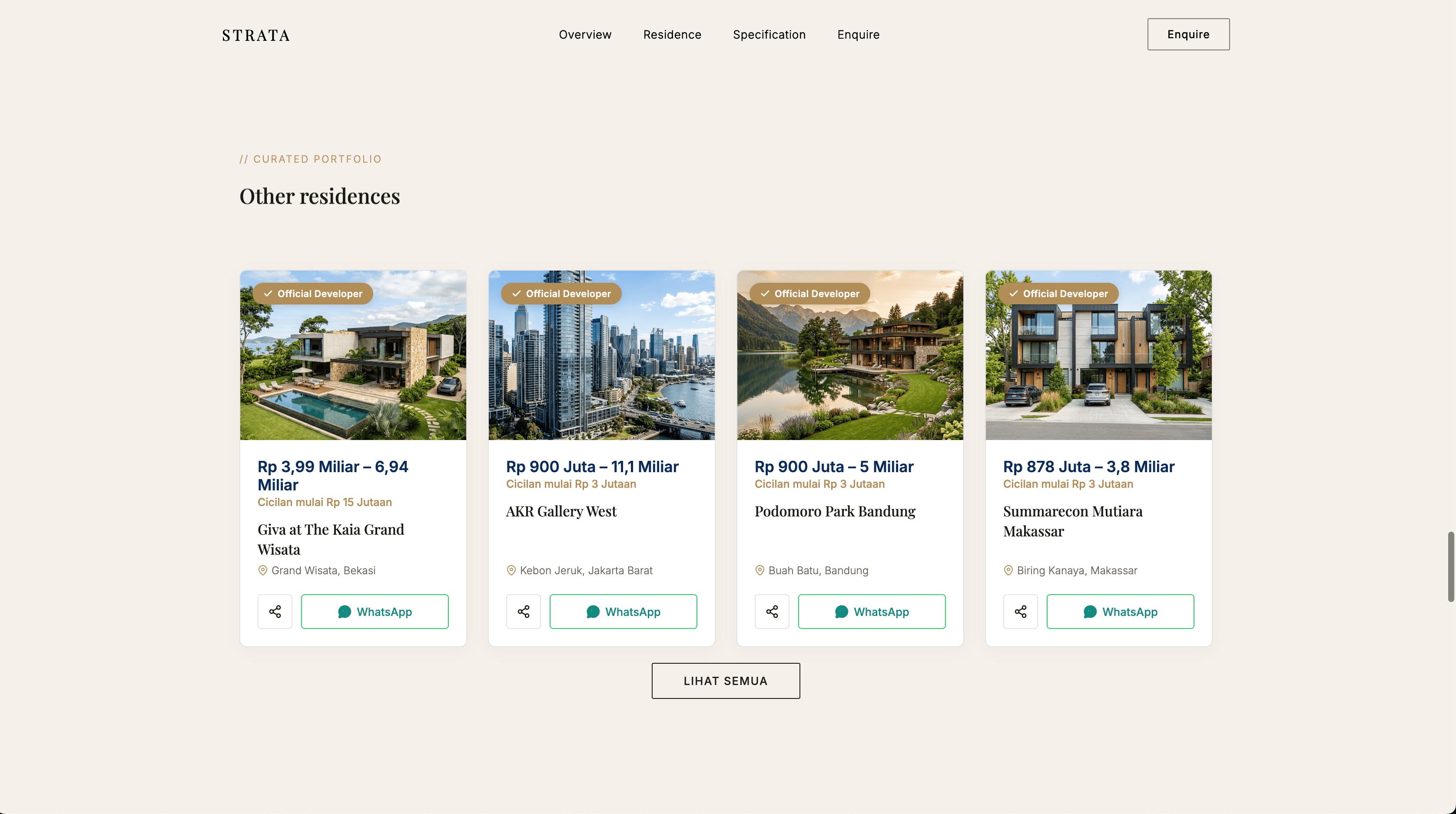 Immersive 3D Interactive Real Estate Catalog & SEO-Optimized Sales Template