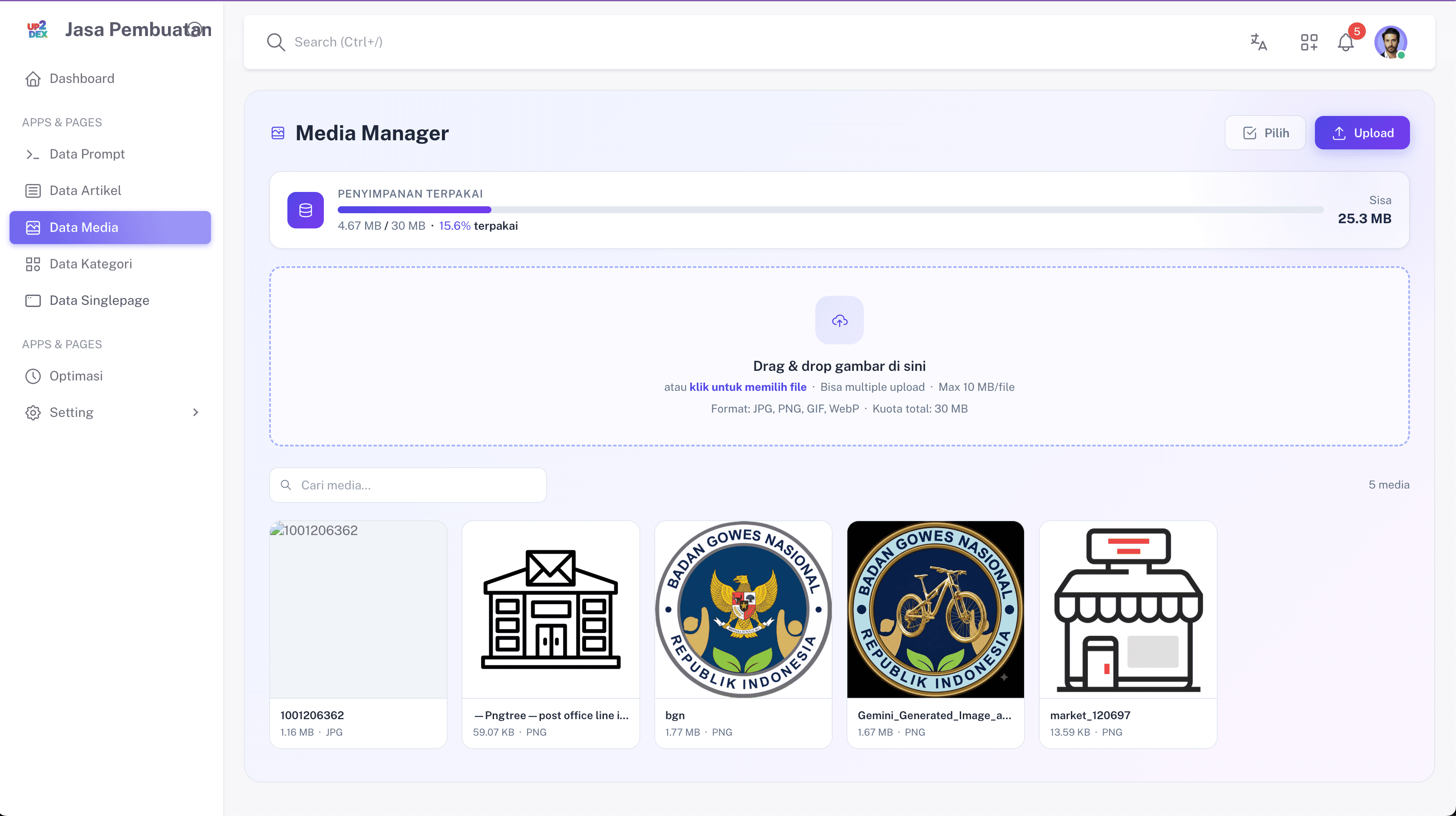 Uptodex: AI-Powered SEO Content & Product Optimization Platform