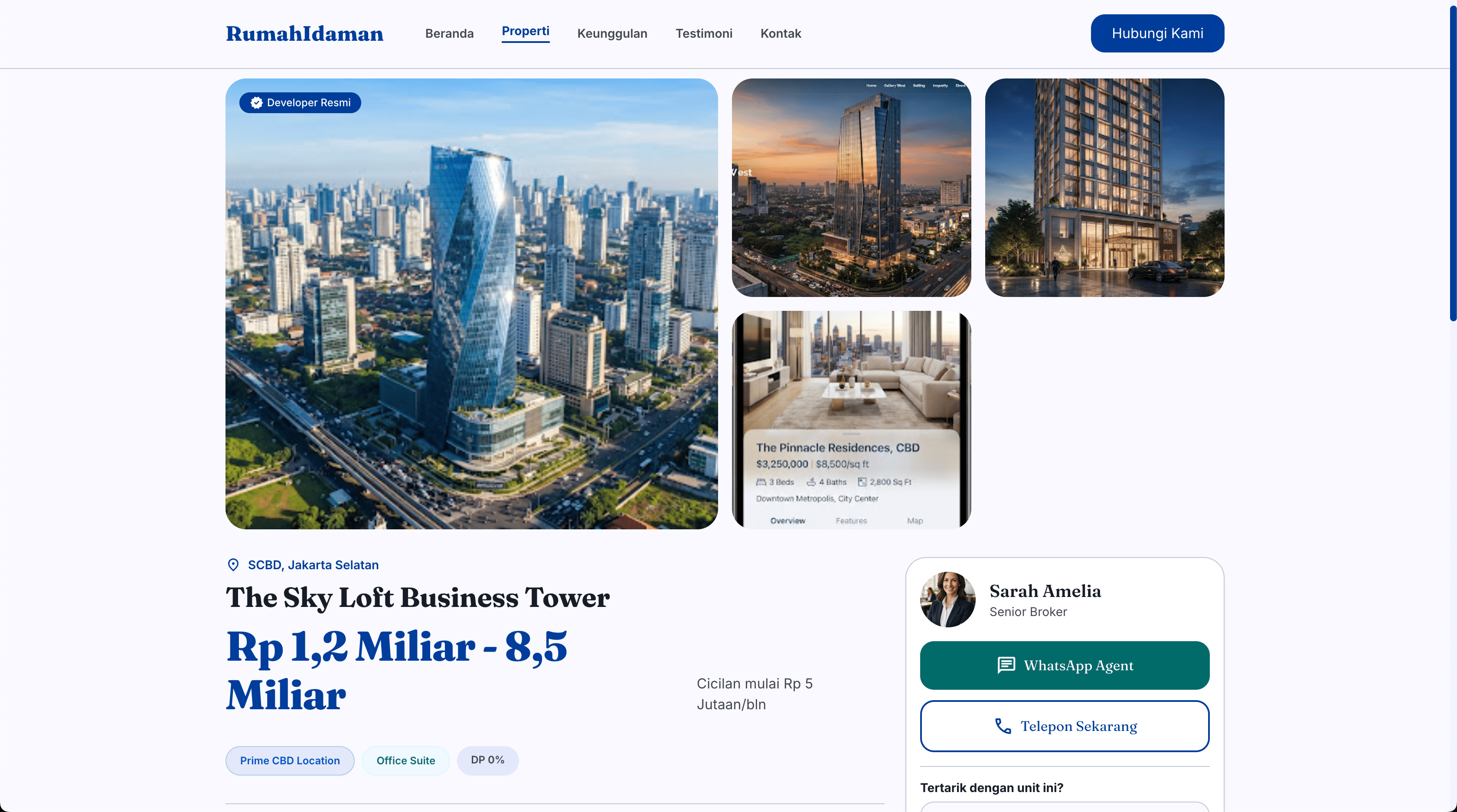 SEO-Optimized Real Estate Property Catalog & Sales Starter Template