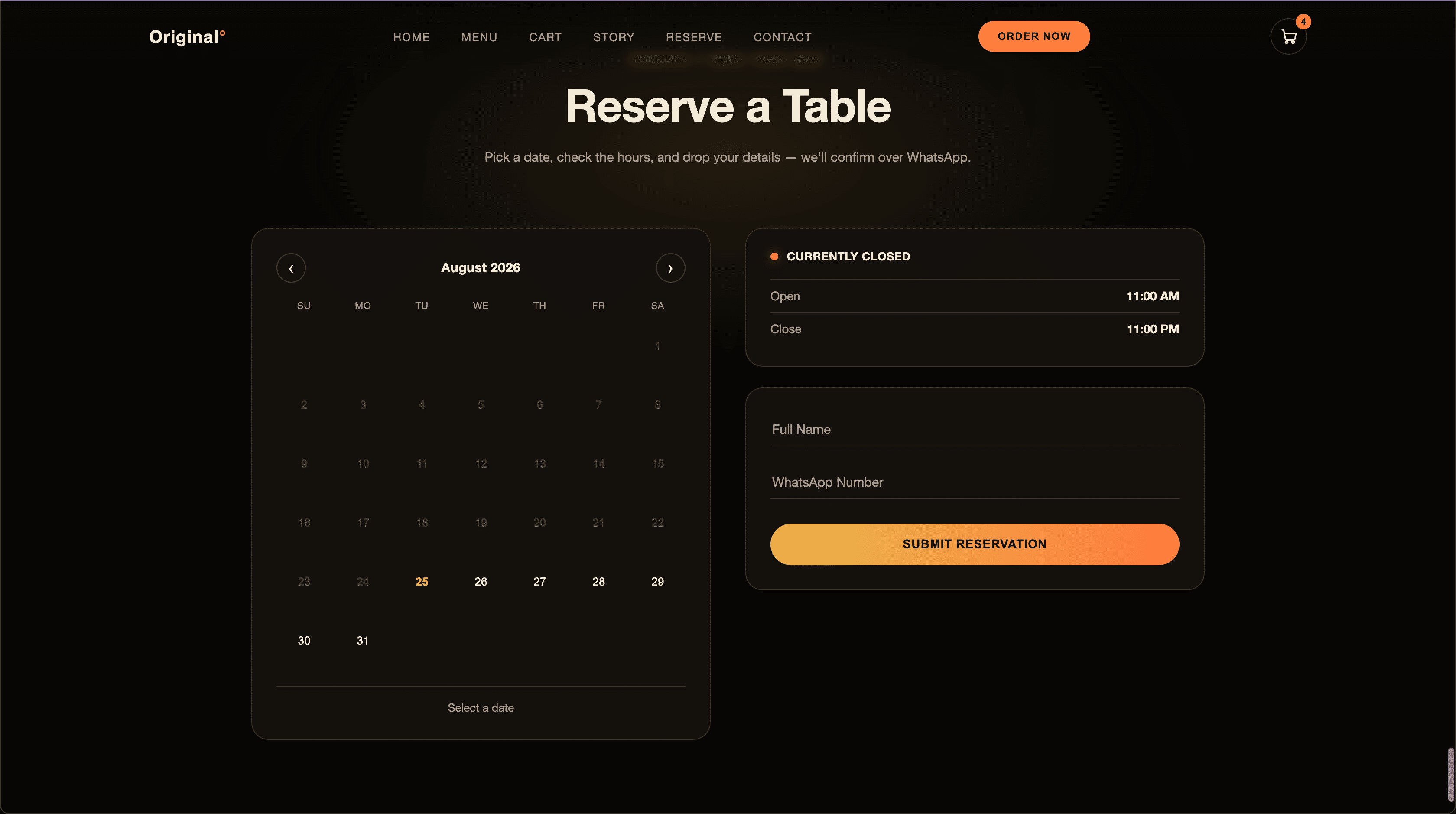 Immersive 3D Interactive Burger Menu, Catalog & SEO-Optimized E-Commerce Template