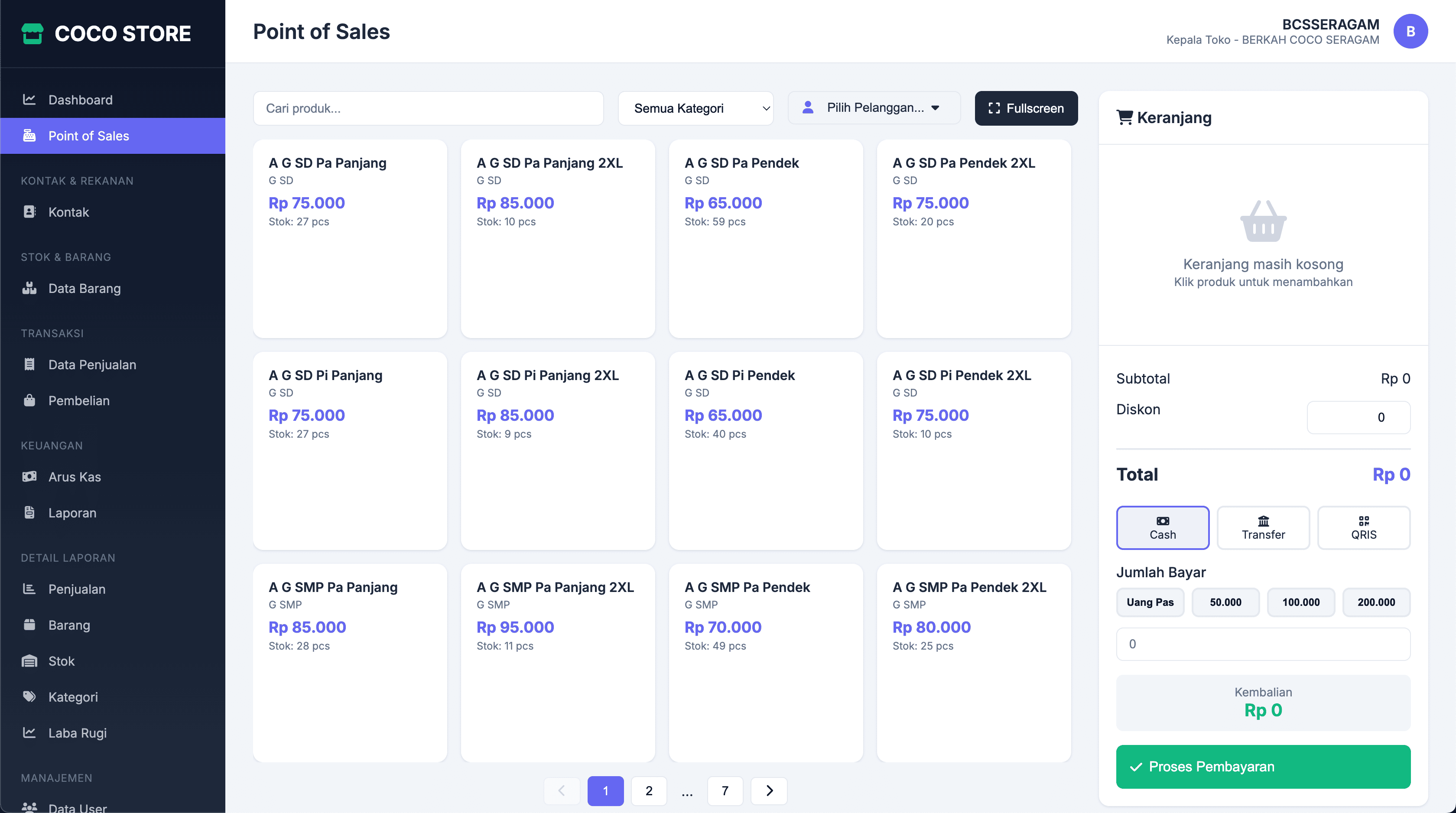 Multi-Store Management System: Centralized Inventory & Role-Based Branch Operations Platform